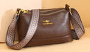 100% couro de vaca alta qualidade bolsa feminina tendência luxo designer ombro crossbody sac senhoras marca moda totes