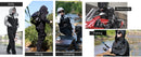 Wosawe motocicleta capa de chuva terno prevenção jaqueta calças acampamento caminhadas pesca capa de chuva moto motociclista piloto chuva