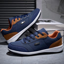 2025 sapatos masculinos primavera outono à prova dwaterproof água tênis de caminhada lazer masculino sapatos esportivos de couro antiderrapante calçado tênis para homem