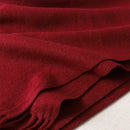 62 cores sólidas mulheres cachecol de inverno quente engrossar xale de caxemira moda ao ar livre luxo borlas pashmina senhora envoltório cachecóis à prova de vento