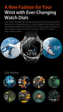 NOVO 2026 Smartwatch GPS Militar para Atividades ao Ar Livre com Mapa Offline, GPS L1+L2 de Banda Dupla, Bússola, Ciclismo, Corrida, Natação, Monitor de Frequência Cardíaca e 10ATM