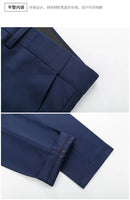 Conjunto de Terno Masculino 3 Peças com Lapela Preta Tamanho EUA: Casaco, Colete e Calças / Traje Formal para Noivo, Casamento e Negócios