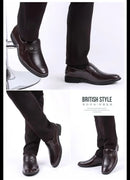Homens de couro sapatos formais marca de luxo 2023 mocassins masculinos vestido respirável deslizamento em sapatos de condução pretos plus size 38-44