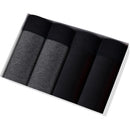 4pcs boxer shorts homem calcinha masculina boxer roupa interior de algodão para o sexo masculino casal sexy conjunto calecon tamanho grande lote macio