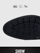 3/6/8 cm sapatos de elevador homens vestido sapatos preto couro macio aumentar sapatos formais casuais negócios oxfords terno sapatos