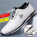 Sapatos Casuais Masculinos Confortáveis e Respiráveis, Sola Macia, Ultra-Couro, Novo Estilo Primavera 2026, Bico Redondo, Salto Baixo
