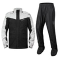 Wosawe motocicleta capa de chuva terno prevenção jaqueta calças acampamento caminhadas pesca capa de chuva moto motociclista piloto chuva