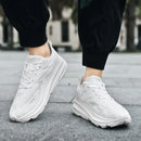 Primavera venda quente da temporada malha tênis de corrida masculino desportivo casual pai na moda tênis jovem respirável eva palmilha borracha o