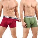4pcs boxer shorts homem calcinha masculina boxer roupa interior de algodão para o sexo masculino casal sexy conjunto calecon tamanho grande lote macio