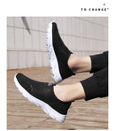 Yrzl novos tênis de corrida para homens respirável sapatos esportivos de pouco peso moda verão respirável tênis para homem plus size 39-46