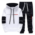 Conjunto Masculino: Moletom com Capuz e Calça Jogger - Moda Paris, Streetwear, Casual Esportivo para Todas as Estações