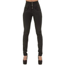 Mulheres jeans preto push up lápis denim calças senhoras vintage cintura alta casual estiramento magro mãe jean magro femme