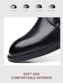 3/6/8 cm sapatos de elevador homens vestido sapatos preto couro macio aumentar sapatos formais casuais negócios oxfords terno sapatos