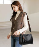 Alta qualidade de couro das mulheres sacola luxo macio senhoras ombro crossbody sacos 2026 moda feminina mensageiro sac