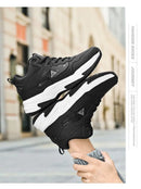 Sapatos masculinos leves de alta qualidade ao ar livre respirável nova moda versátil sapatos casuais sapatos esportivos tênis de corrida