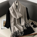62 cores sólidas mulheres cachecol de inverno quente engrossar xale de caxemira moda ao ar livre luxo borlas pashmina senhora envoltório cachecóis à prova de vento