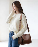 Alta qualidade de couro das mulheres sacola luxo macio senhoras ombro crossbody sacos 2026 moda feminina mensageiro sac