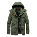 Men Hooded Long Down Jackets Casual Overcoats Warm Parkas Quality Male Winter Jackets Outdoor Long Coats Winter Clothing 6XL