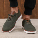 Moda avant garde sapatos esportivos masculinos malha respirável aparência na moda sapatos planos versátil rua sapatos casuais