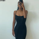 Cetim deslizamento sem mangas sem costas magro sexy maxi vestido 2022 primavera feminino festa y2k conciso bodycon vestidos elegantes roupas femininas