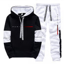 Conjunto Masculino: Moletom com Capuz e Calça Jogger - Moda Paris, Streetwear, Casual Esportivo para Todas as Estações