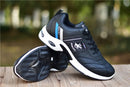 Tênis de couro masculino casual versátil sapatos ao ar livre antiderrapante calçado de corrida moda masculina sapatos de tabuleiro zapatos homme