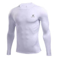 KELME Camisetas masculinas para corrida, camisas de compressão, musculação, esportes, mangas compridas, exercícios, treino, fitn