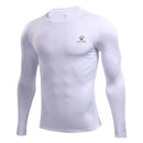 KELME Camisetas masculinas para corrida, camisas de compressão, musculação, esportes, mangas compridas, exercícios, treino, fitn