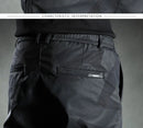 2025 Homens primavera e outono calças de trabalho camufladas slim fit elásticas e resistentes ao desgaste calças de trabalho elegantes e casuais leggings