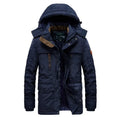Men Hooded Long Down Jackets Casual Overcoats Warm Parkas Quality Male Winter Jackets Outdoor Long Coats Winter Clothing 6XL