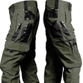 New Tactical Work Pants Men Outdoor Cargo Trousers Multi-pocket Waterproof Pant Autumn Spring Outdoor Workwear Hiking Trousers