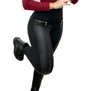 Pantalon Femme Feminino Preto Emendado   Calças femininas finas sexy calças casuais roupas de inverno feminina mulher pantaloni donna
