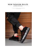 Tênis respiráveis de cano médio, design gráfico de coração e música, sapatos casuais de streetwear para casais, dia dos namorados e presente de aniversário