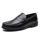 Mocassins de Couro Masculinos Casuais Slip-on Respiráveis Confortáveis para Caminhada e Escritório – Coleção Verão 2026
