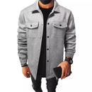 Novas roupas masculinas jovens casuais camisas masculinas em estoque escovado topos roupas masculinas camisas masculinas cor sólida versátil negócios