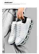 Tênis de corrida respirável de luxo masculino, Tênis Casual Masculino, Treinador de tênis, Mocassins Moda Corrida