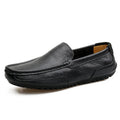 Sapatos Casuais Masculinos de Verão 2026, Marca de Luxo, Couro Genuíno, Mocassins Masculinos Vazados Respiráveis, Sapatos de Dirigir Slip-on