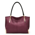 Bolsa feminina de couro genuíno foxer, design elegante e luxuoso, bolsa de ombro feminina, bolsa tote de grande capacidade, melhor presente para mãe, esposa