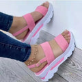 Women's Wedges Sandals  Summer New Woman Low Platform Shoes Sandals Heeled Fashion Shoes Female Footwear Wedges Shoes