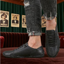 Botas de tornozelo para homens moda costura leve confortável sapatos casuais tênis respirável sapatos de condução ao ar livre
