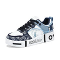 Sapato de skate alto masculino e infantil, sapato de caminhada casual com cadarço, tênis de luxo, novo, 2022