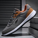2025 sapatos masculinos primavera outono à prova dwaterproof água tênis de caminhada lazer masculino sapatos esportivos de couro antiderrapante calçado tênis para homem