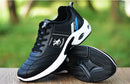 Tênis de couro masculino casual versátil sapatos ao ar livre antiderrapante calçado de corrida moda masculina sapatos de tabuleiro zapatos homme