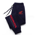 Novas calças de algodão casuais da Honda para outono e inverno, calças de corrida e fitness, calças de inverno masculinas.