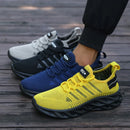 Homens sapatos de malha respirável sapatos esportivos casuais tênis de treinamento de corrida secagem rápida e resistente ao desgaste estilo novo tamanos femininos