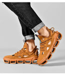 Tênis de corrida respirável de luxo masculino, Tênis Casual Masculino, Treinador de tênis, Mocassins Moda Corrida