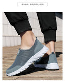 Yrzl novos tênis de corrida para homens respirável sapatos esportivos de pouco peso moda verão respirável tênis para homem plus size 39-46