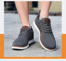 Tênis casual sapatos respirável masculino andando malha sola macia ao ar livre anti deslizamento viagem confortável tênis de corrida tenis masculino