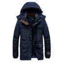 Men Hooded Long Down Jackets Casual Overcoats Warm Parkas Quality Male Winter Jackets Outdoor Long Coats Winter Clothing 6XL