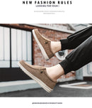 Marca masculina sapatos casuais moda denim sapatos de lona respirável andando sapatos planos ao ar livre tamanho grande luz sapatos masculinos mocassins